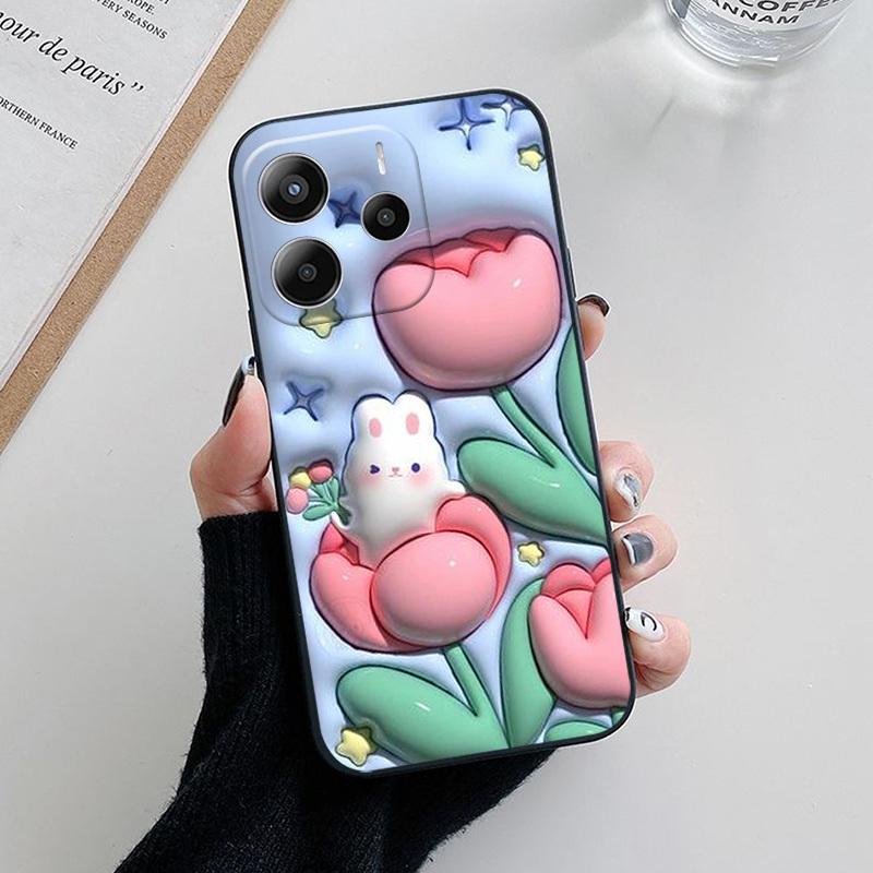 Für Xiaomi Redmi Note 14 5G Hülle Mode Weiche Silikon Rückseitenabdeckungen für Redmi Note14 5G Handyhülle etui Fundas Redmi Note 14 2025