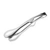 Stainless Steel Serving Tongs with BBQ Buffet Food Non-Slip Grip Heavy-Duty Clips Heat-Resistant Rust-Proof Kitchen Utensils