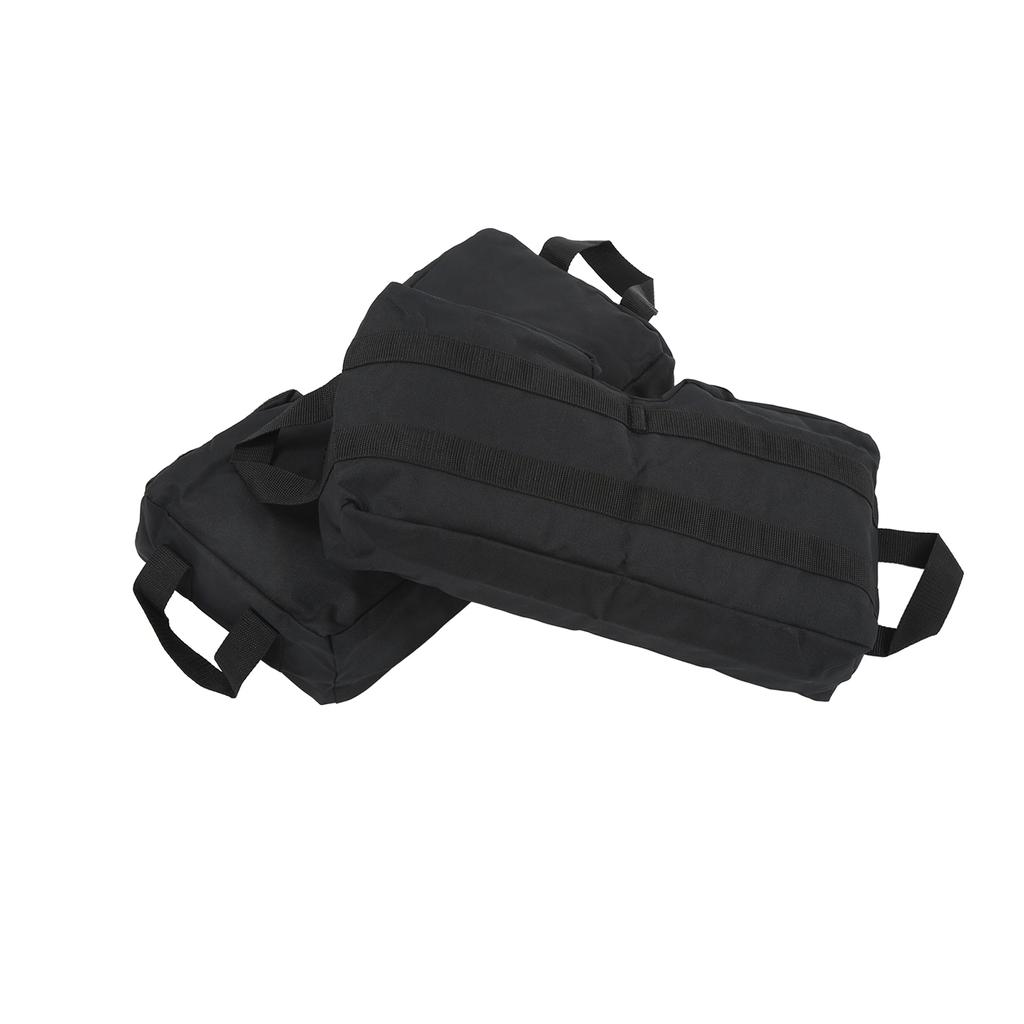 2Pcs Umbrella Base Weight Bag Large Opening Waterproof Detachable Tent Base Weight Bag for