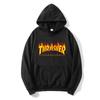 Mens Hooded Cotton Blend Sweatshirt With Printed Design Regular Fit Casual Wear