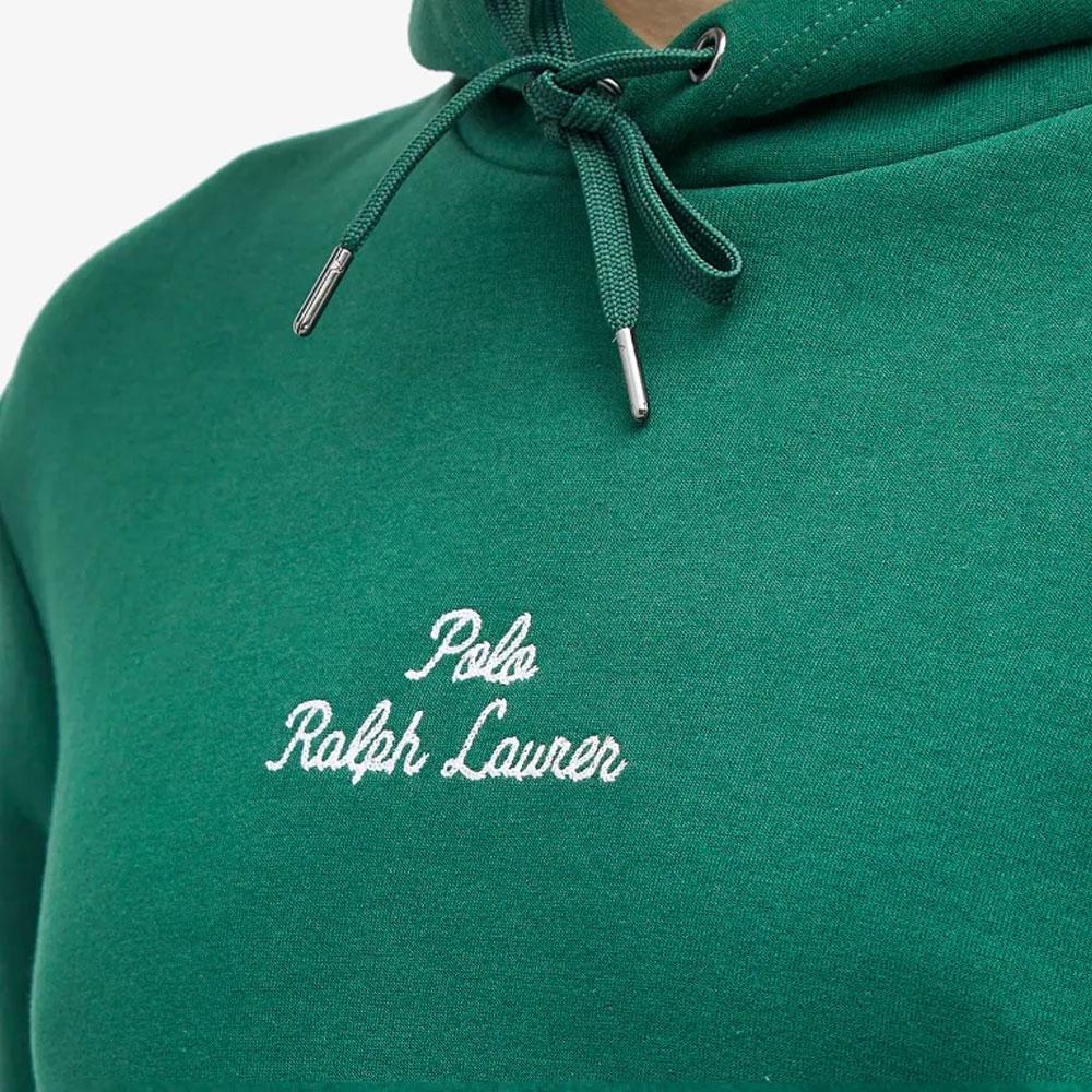 Polo Ralph Lauren Letter Embroidered Loose Fit Hoodie Men Hoodies Green 710936586-015