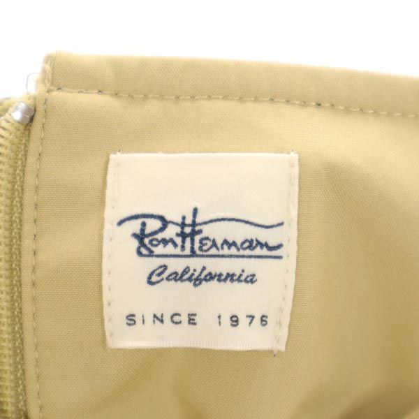 Ron Herman Long skirt Beige Back zip Women Used