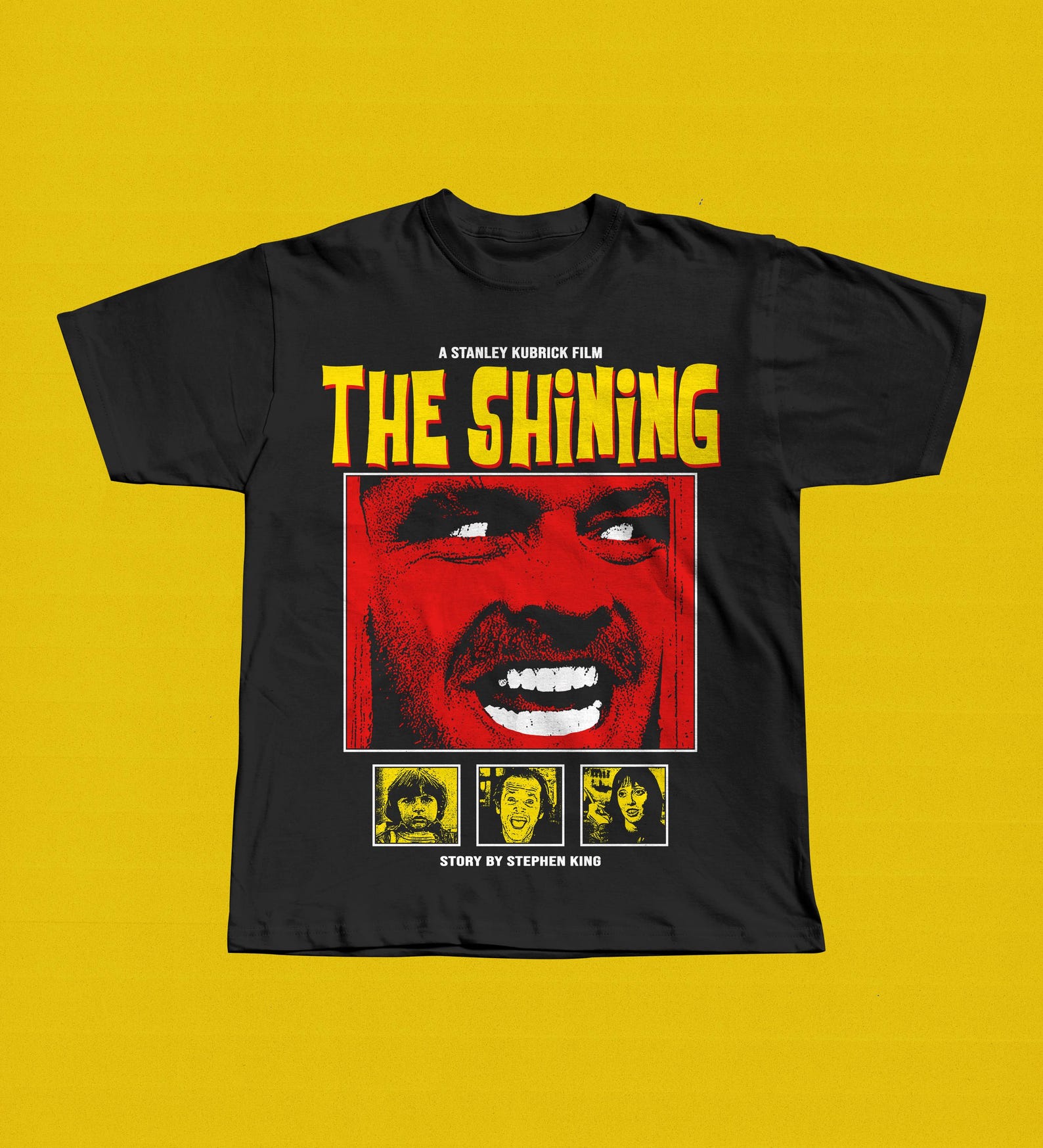 The Shining Graphic Tee - Jack Torrance, Stephen King Horror Movie T-Shirt S