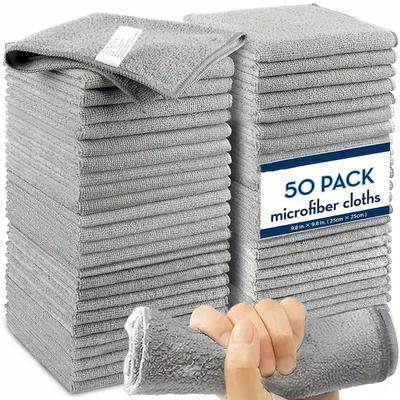 ISGTDRM Microfiber Cleaning Cloths for Bicycle Car Kitchen Towel Absorbent Soft And Stain-removing Cloth Reusable Cleaning Towel