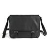 Korean Genuine Leather Men's Crossbody Messenger Bag - Stylish & Versatile