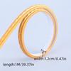1pc 1M/39.37in Home Decorative Trim Line Self-Adhesive Soft Line Ceiling Baseboard Decor Gap Strip Wall Molding Line 3D Sticker