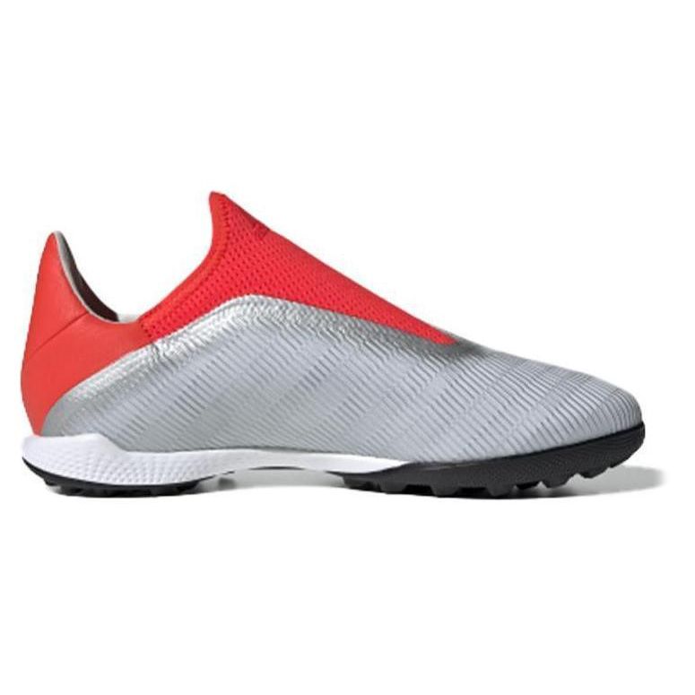 Adidas X 19.3 LL Pohodlné volnočasové TF (Gumové špunty) Kopačky na tvrdý povrch s umělou trávou Pánské kopačky Růžovo-šedé EF0631