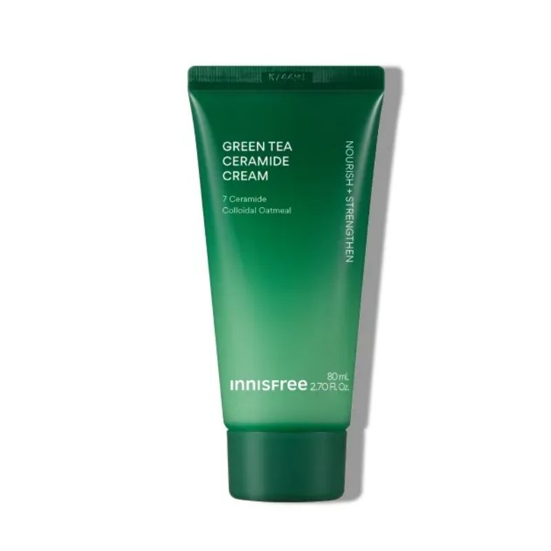 Innisfree Green Tea Butter Moisturizing Cream Deep Nourishing Hydration Tube 80ml