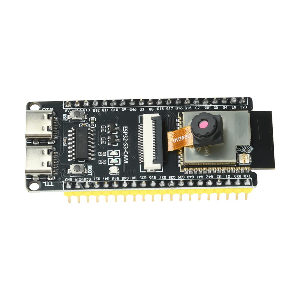 ESP ESP32-S3 CAM WiFi Bluetooth Entwicklungsboard Onboard ESP32-S3-N16R8 Dual Type-C OV3660 Kameramodul