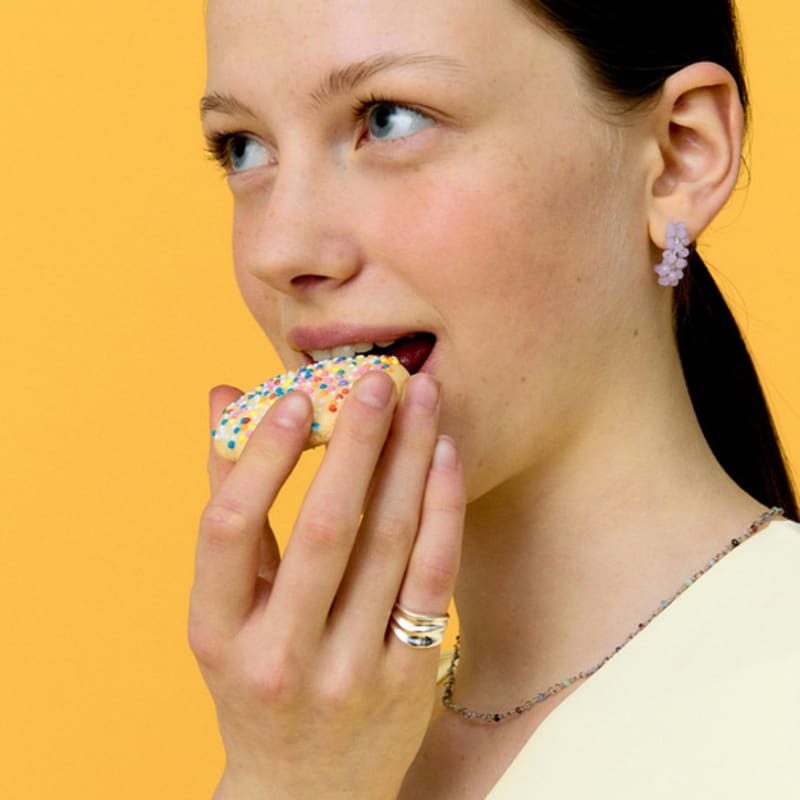 VINTAGE HOLLYWOOD [925 Silver] Swell Flow Pinky Ring_VH2536RI003M