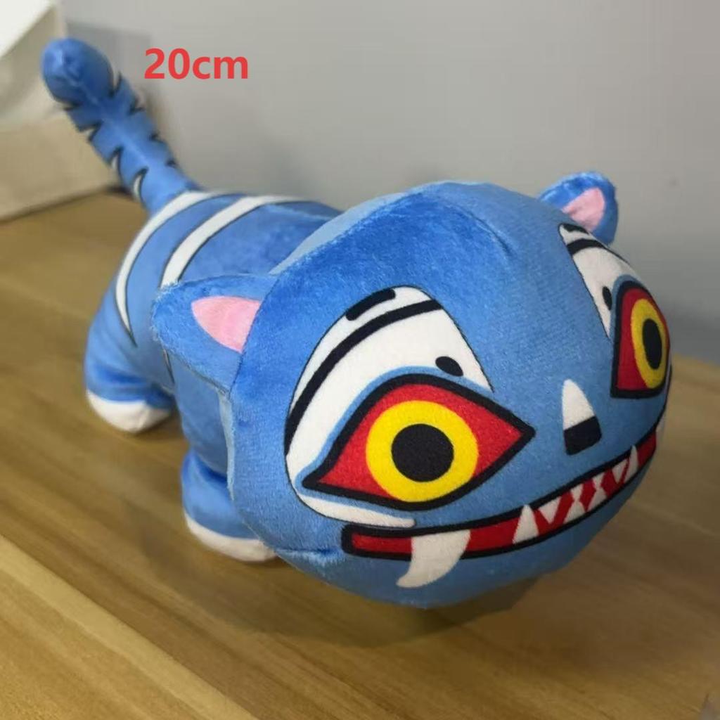 Hot Anime Kpop Demon Hunters Plush Cute KPOP Tiger Plushies Soft Stuffed Desk Decoration Doll Toy Fans Gift.