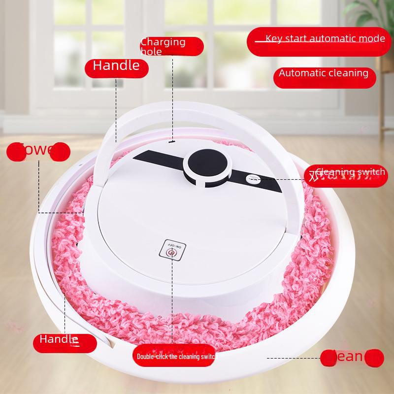 Rechargeable Hands-Free Smart Mop Robot - Fully Automatic Household Cleaning Appliance
