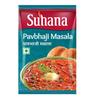 Suhana Pav Bhaji Masala Gewürzmischung 200 g Beutel Authentische Street Style Curry-Gewürzmischung Packung à 1 Küchen-Grundnahrungsmittel