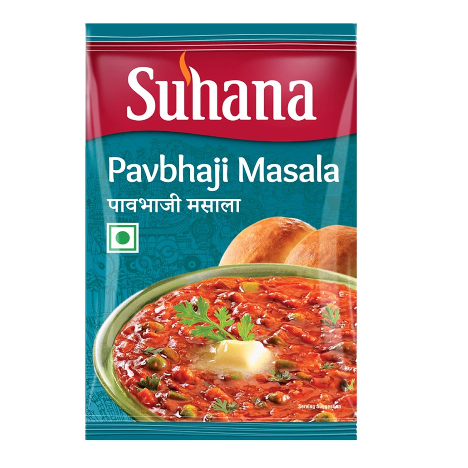 

Suhana Pav Bhaji Masala Spice Mix 200 g Pouch Authentic Street Style Curry Seasoning Blend Pack Of 1 Kitchen Essential