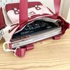 The Schoolbag Is Fresh and Cute, Contrasting Colors, Portable Messenger, Simple and High-value Class Tote