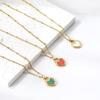 Dainty Gold Necklace With Heart Pendant Minimalist Fashion Jewelry For Women Delicate Layering Chain