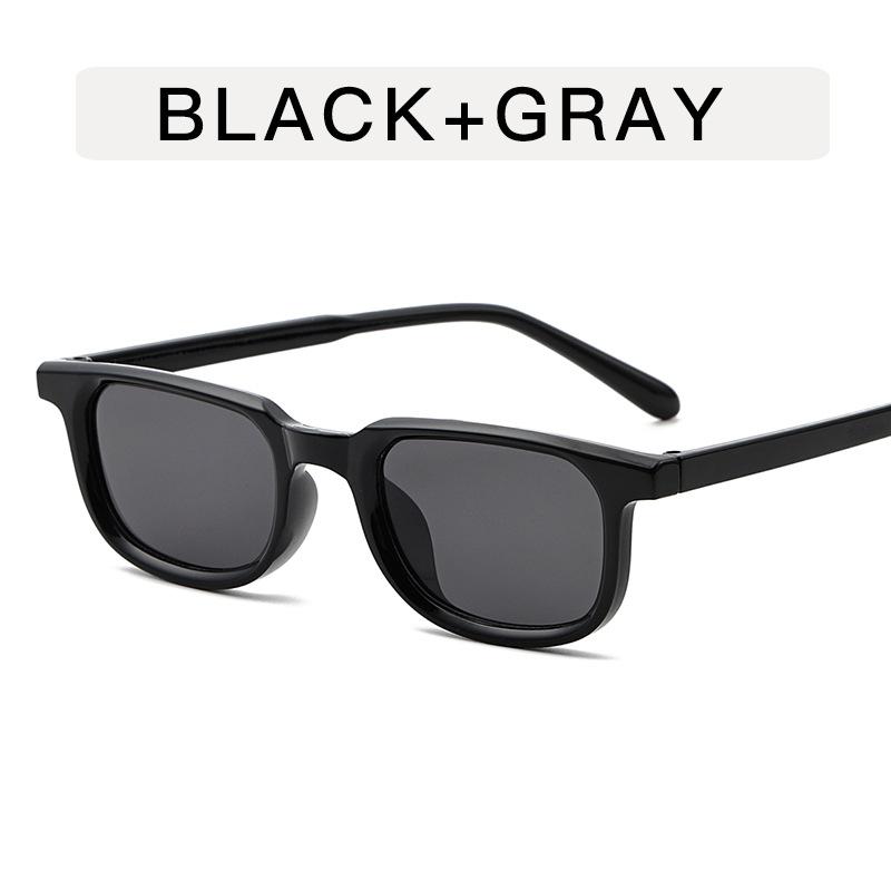 

Fashion Trendy Sunglasses Men Rectangle Shape UV Protection Women s Sun Glasses High Quality Woman Sunglass черный серый
