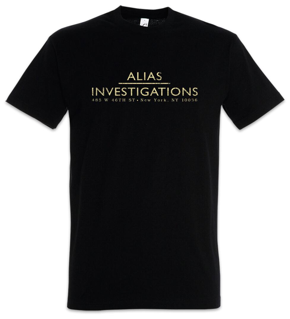 A Investigations Herren T-Shirt Symbol Alias Sign Logo Jones Zeichen Company XL