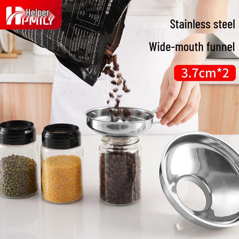 

HPMILY Stainless Steel Funnel Set