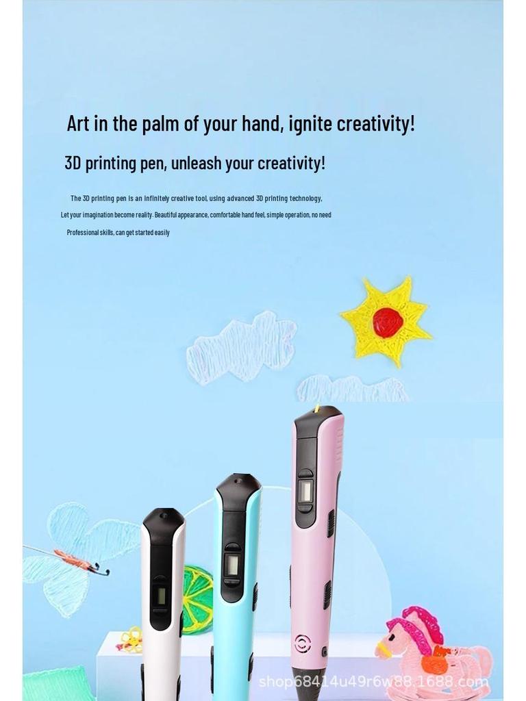 3D Printing Pen for Kids' Educational Art and DIY Creations