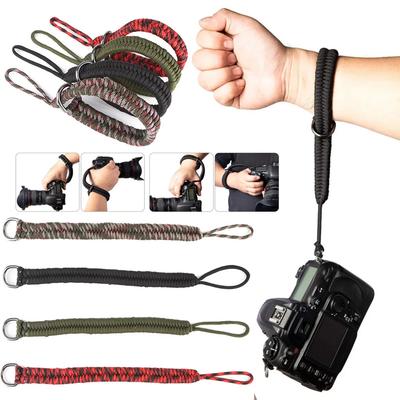 Handmade Woven Camera Wrist Strap with Safer Connector Camera Hand Strap Safety Strap for Canon Nikon Sony Fuji Leica Olympus