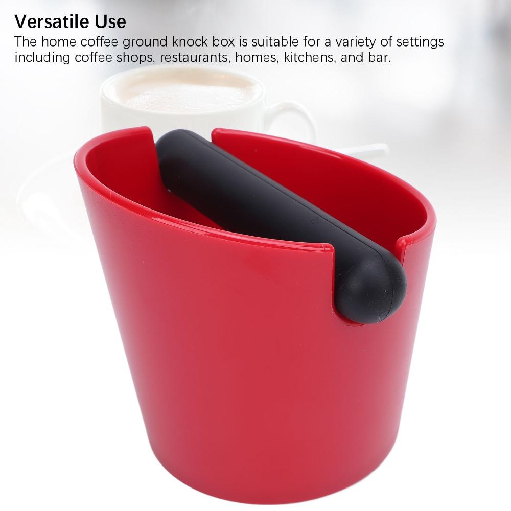 Bac à Marc de Café amovible avec Barre d'Éjection Anti-éclaboussures Espresso Knock Box Pour Café Bar