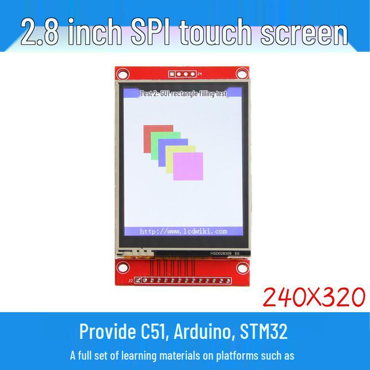 2.8" SPI LCD 240x320 TFT Display Module with Touch (ILI9341)