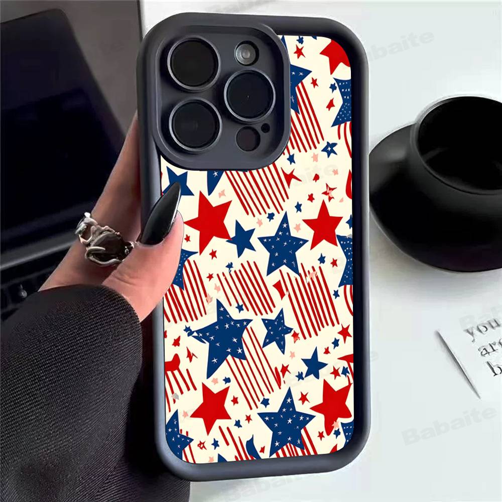 

Phone Case Fashion Vintage Large Stars for Samsung S26 S25 S24 S23 S22 S21 S20 F06 M16 Note20 Plus Ultra Soft Silicone TPU Cover Samsung S20 FE