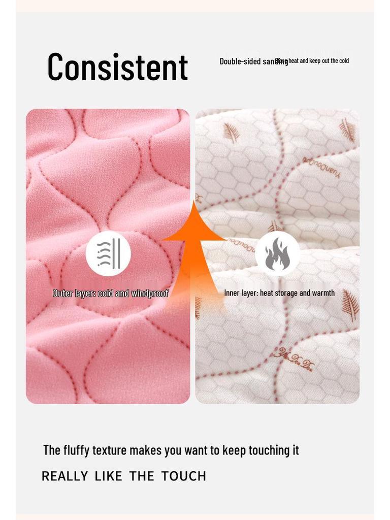 Color-Changing Children's Cotton-Padded Jacket Set - Autumn & Winter, Boneless, Warm, High-Waisted for Boys & Girls