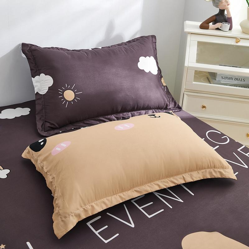 Rectangle Pillows Cover Printed Pillowcase 2pcs Soft Pillow Case funda almohada Home Bed Pillowslip 48x74cm Cushion Covers