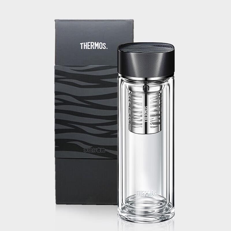 Thermos Double Wall Glass Tea Tumbler
