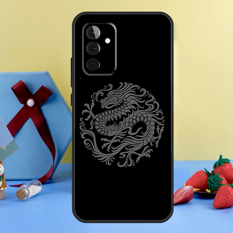 

Кейс в китайском стиле с журавлем и драконом для Samsung Galaxy A35 A55 A15 A54 A34 A14 A52 A32 A12 A13 A33 A53 A17 A16 A26 A36 A56 Samsung A22 4G