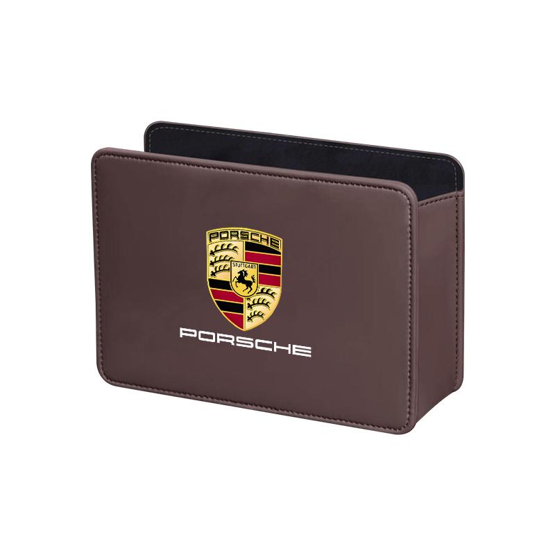 Auto Innen Hängende Aufbewahrungsbox Organizer Halter Für Porsche Cayenne Panamera Macan 911 718 Taycan Boxster Cayman 918 Pajun
