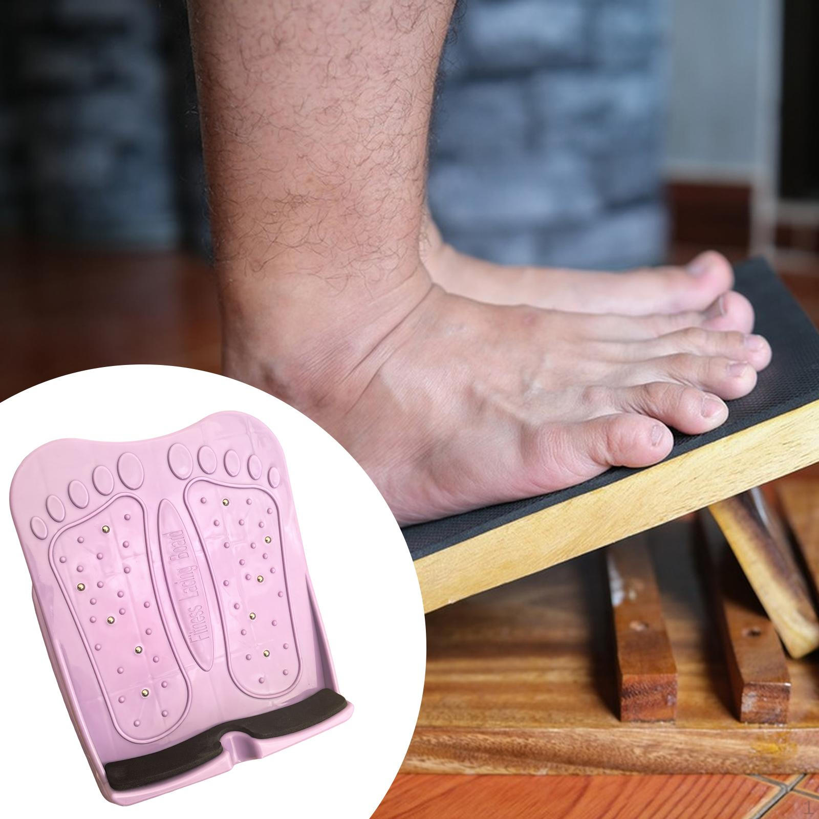 

Calf Stretcher Slant Board 11 Levels Adjustable for Stretching Squats Strength Training фіолетовий