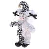 Ceramic Weeping Angel Clown Doll Figurine Unique Handcrafts Art Piece For Emotional Connection Shelf Table Display