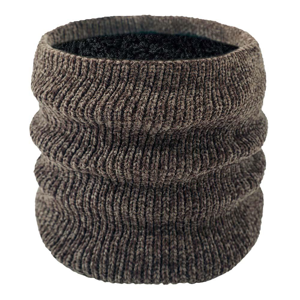 Unisex Thickened Velvet Chenille Neck Warmer and Head Cover