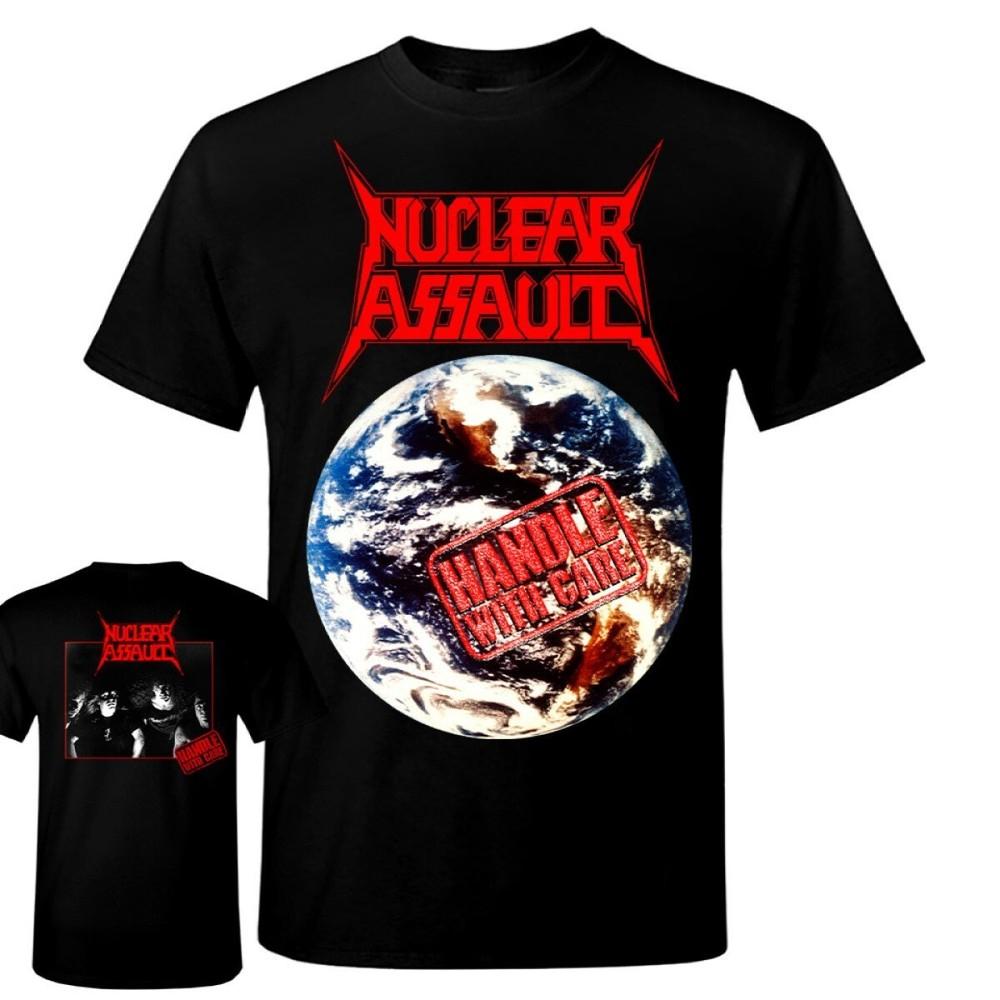 Handle With Care Nuclear Assault Unisex Cotton TShirt S to 5XL Unisex T-Shirt XXXL
