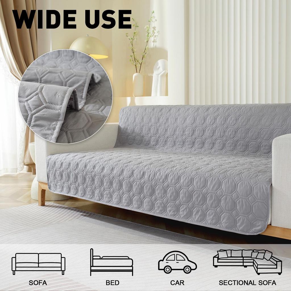 Vodotěsný protiskluzový potah na polštář na pohovku pro mazlíčky a matraci