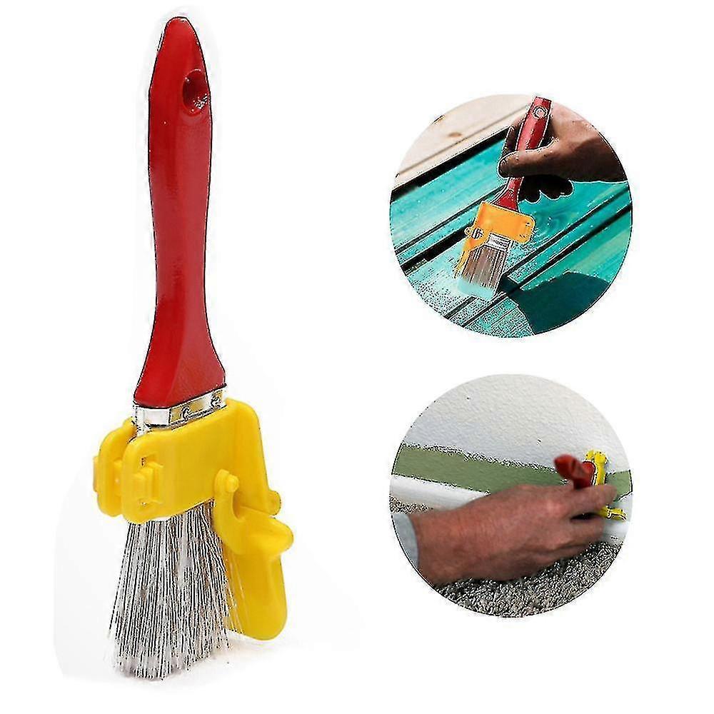 Variety Angle Paint Edger Tool Handheld Paint Roller Brush Kit Indoor Outdoor For Wall Ceiling - PJ