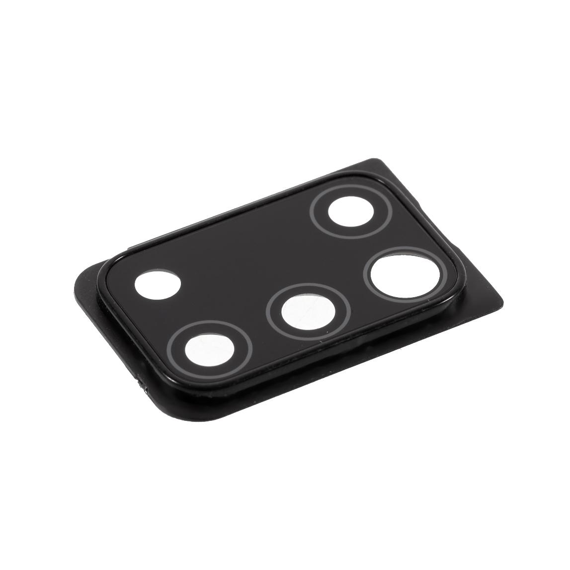

Back Camera Lens Ring Cover with Glass Lens for Samsung Galaxy A21S A217 Black