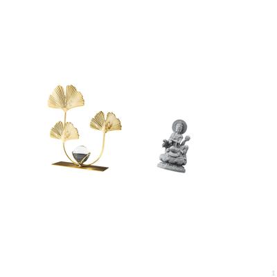 Y Sculpture Bookshelf Ornament Modern Home Decor Collectible Feng Shui Female Buddha Holiday Gift