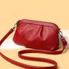Direct supply of new women's bags, messenger bags, small bags, Korean version of fashionable versatile soft leather multi-functional shoulder bags