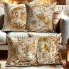 Multi-size Moon Lantern Pattern Design Printed Pillowcase Eid Mubarak Decoration Cushion Pillow Case High Quality Home Ornaments