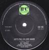 7inch Record RAY MORGAN  Lets Fall In Love Again CB150 B  C Records 1971 UK Pop Used