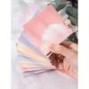 50 Gradient Sticky Notes, Minimalist Cloud Design, Sticky, Suitable For Messages, Memo Notes, Note Pads, Cute And High-Quality Student Style