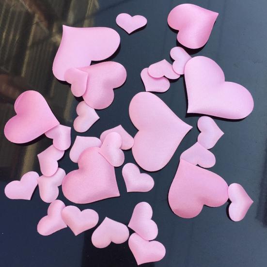 100Pcs Romantic Married Love Heart Sparkle Confetti Table Wedding Party Scatter