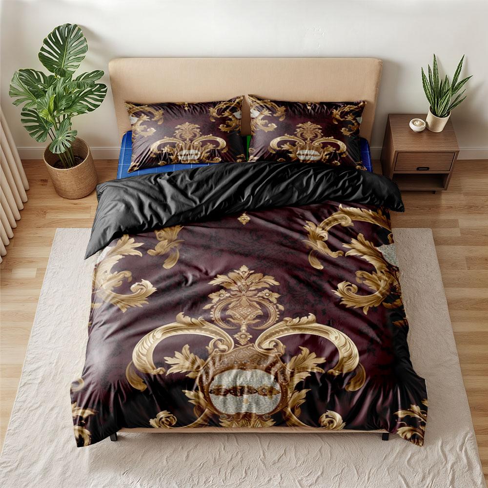 Ruby and Diamonds Duvet Cover Set King Queen Double Full Twin Single Size Bed Linen Set