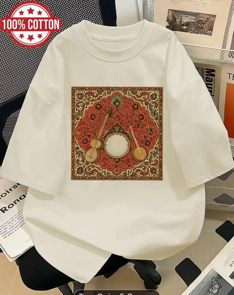 Sommer 2025 Damen Chic Locker Geschnittenes T-Shirt - Kurzärmelig, Stilvoll und Einzigartiges Design