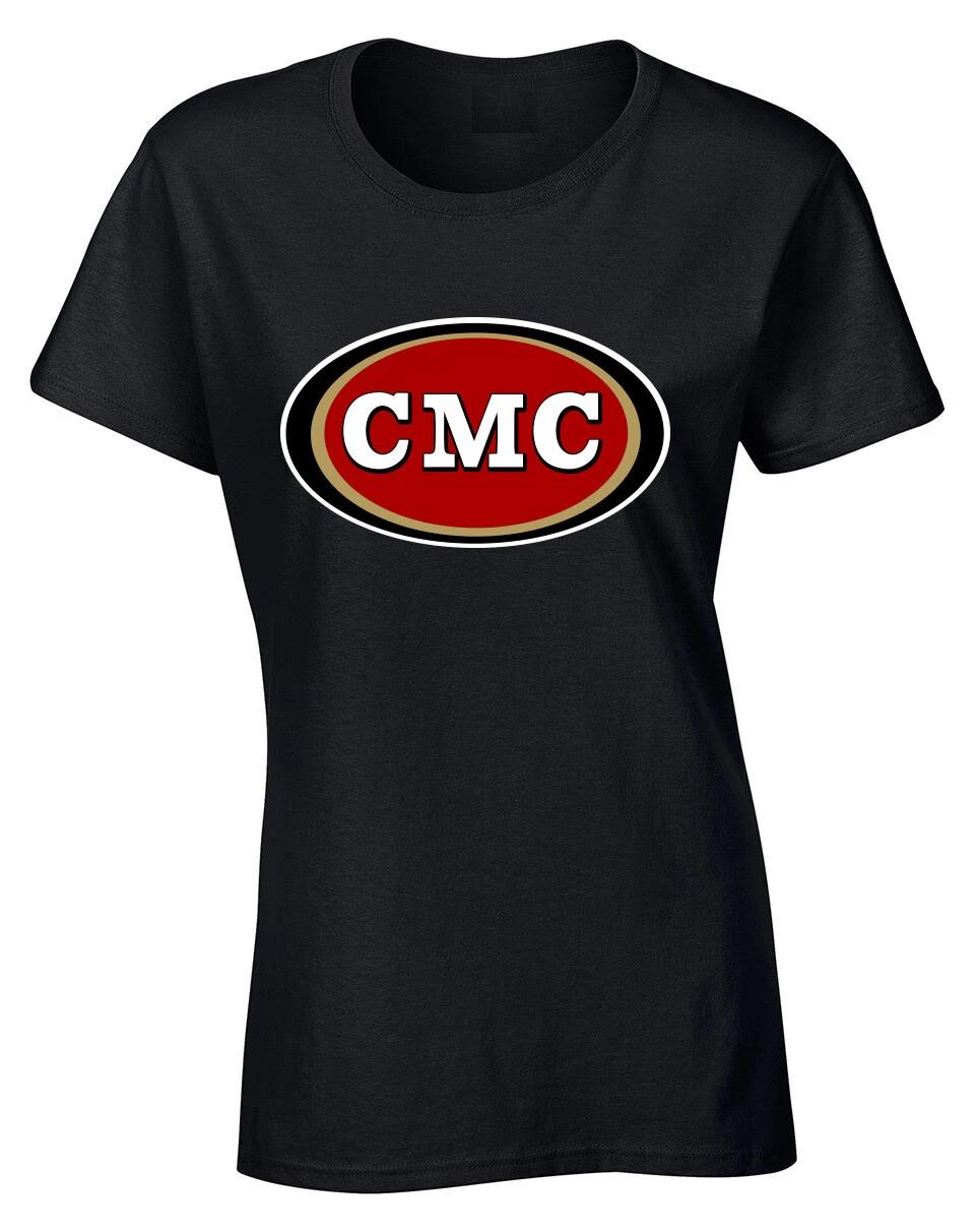 Christian McCaffrey CMC Logo Women s T-Shirt XXXL