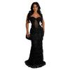 Evening Gown Fashion Party Gowns Women's Solid Sequins Sexy Halter Long Dress